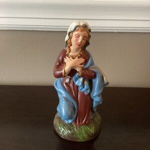 Atlantic Mold Vintage Mary Nativity Figurine Replacement